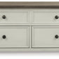Bolanburg - Lift Top Cocktail Table - White / Brown / Beige