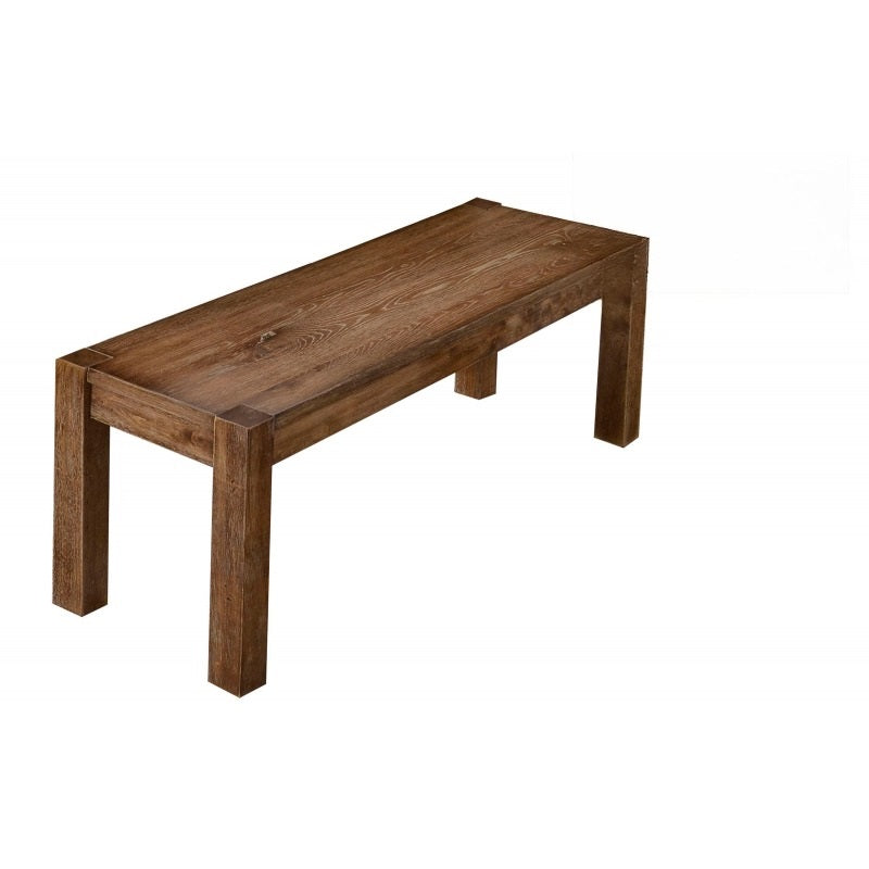 Transitional 6 Pieces Driftwood Dining Set