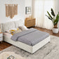 Queen Size Storage Upholstered Hydraulic Platform Bed