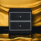 Modern Black Nightstand Table