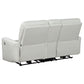 Greenfield Upholstered Power Reclining Loveseat Dove Grey - view 4