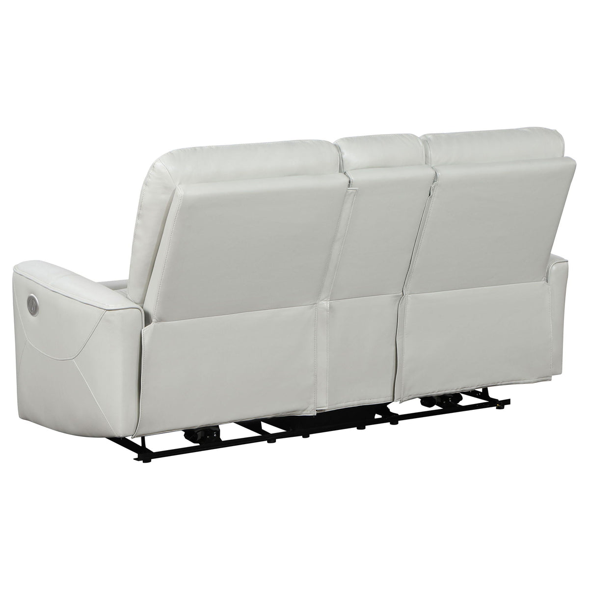Greenfield Upholstered Power Reclining Loveseat Dove Grey - view 4