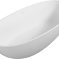 65" Freestanding Solid Surface Bathtub