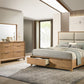 1pc Contemporary 6-Drawer Storage Dresser