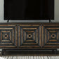 Fair Ridge - Accent Cabinet - Distressed Black