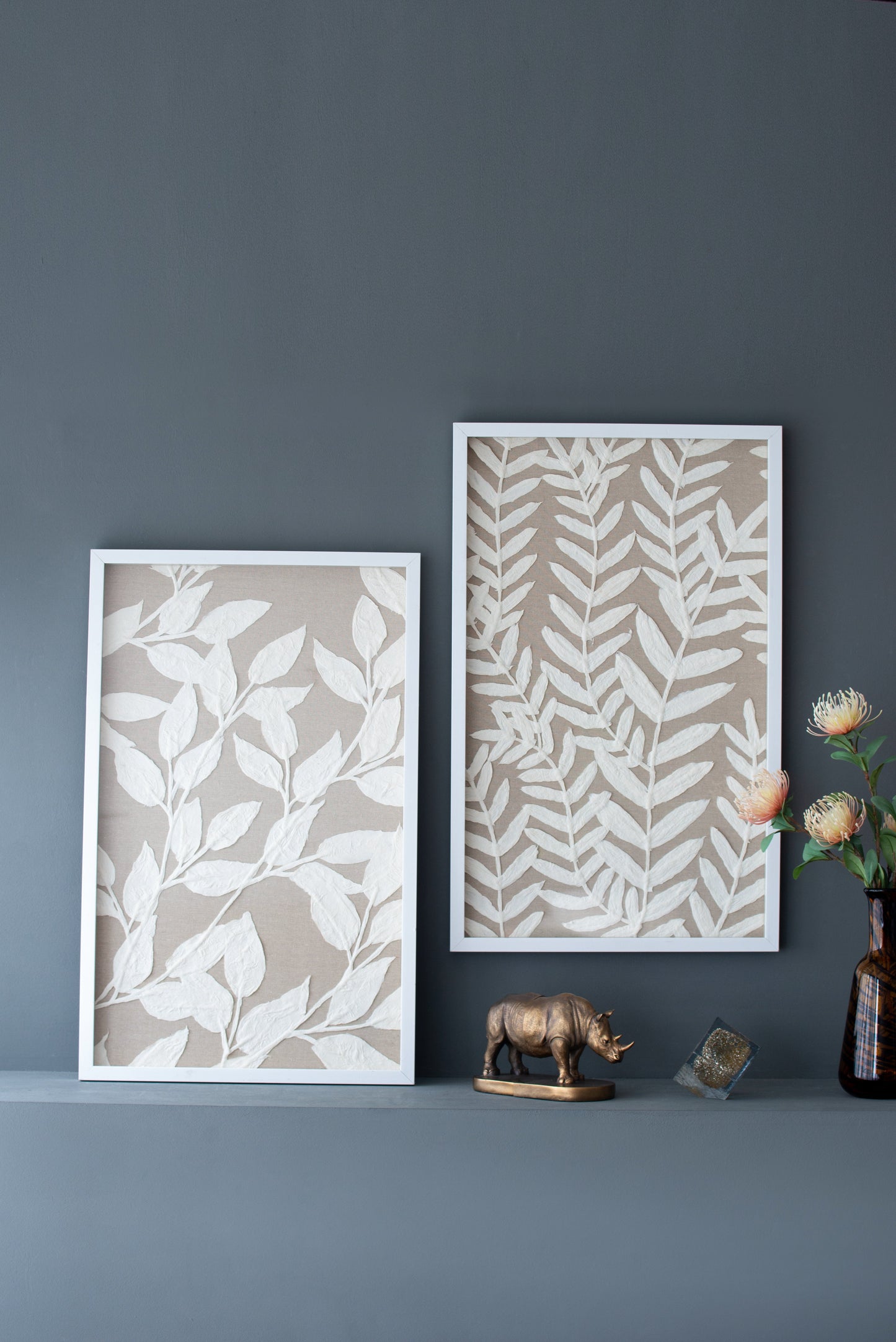 S/2 Shadow Box Wall Décor