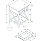 Antique 2-Tier Accent Table