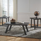 Noorbrook - Occasional Table Set (Set of 3) - Black / Pewter