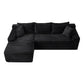 94.5" Cloud Modular Sectional Sofa Couch with L-Shape Chaise