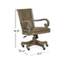 Tinley Park - Fully Upholstered Swivel Chair - Dove Tail Gray