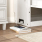 Twin Size Murphy Bed with Charging Station and Drawer