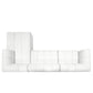 122" Modern L-Shaped Sectional Sofa with Chaise Lounge