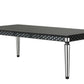 Varian II - Dining Table - Mirrored & Black