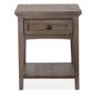Paxton Place - Rectangular End Table - Dovetail Gray