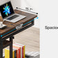 28"-39.3" Height Adjustable Portable Desk with Power Outlet & USB Ports