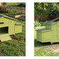 70" Automatic Chicken Coop with Solar-Powered Door