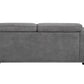 Alwin - Modular Lf Sofa - Dark Gray Fabric