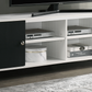 Crisp White TV Stand