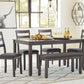 Bridson - RECT DRM Table Set (Set of 6) - Gray