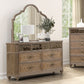 Simple Contemporary 1pc Dresser Rustic