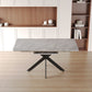 Modern Mid-Century Dining Table Set With Extendable Design - view 6