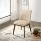 Clove Navy Blue Velvet Dining Chair Set of 2