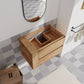 30" Wall Mounting Bathroom Vanity, Soft Close Drawer