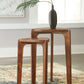 Brynnleigh - Accent Table Set (Set of 2) - Medium Brown