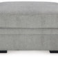 Casselbury - Ottoman With Storage - Cement