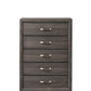 Contemporary 5-Drawer Tall Chest