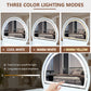 39" Makeup Vanity Table with Mirror Touch Screen Lighted Mirror