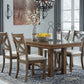 Moriville - Rectangular Dining Room Extension Table - Grayish Brown