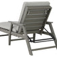Visola - Chaise Lounge with Cushion - Gray