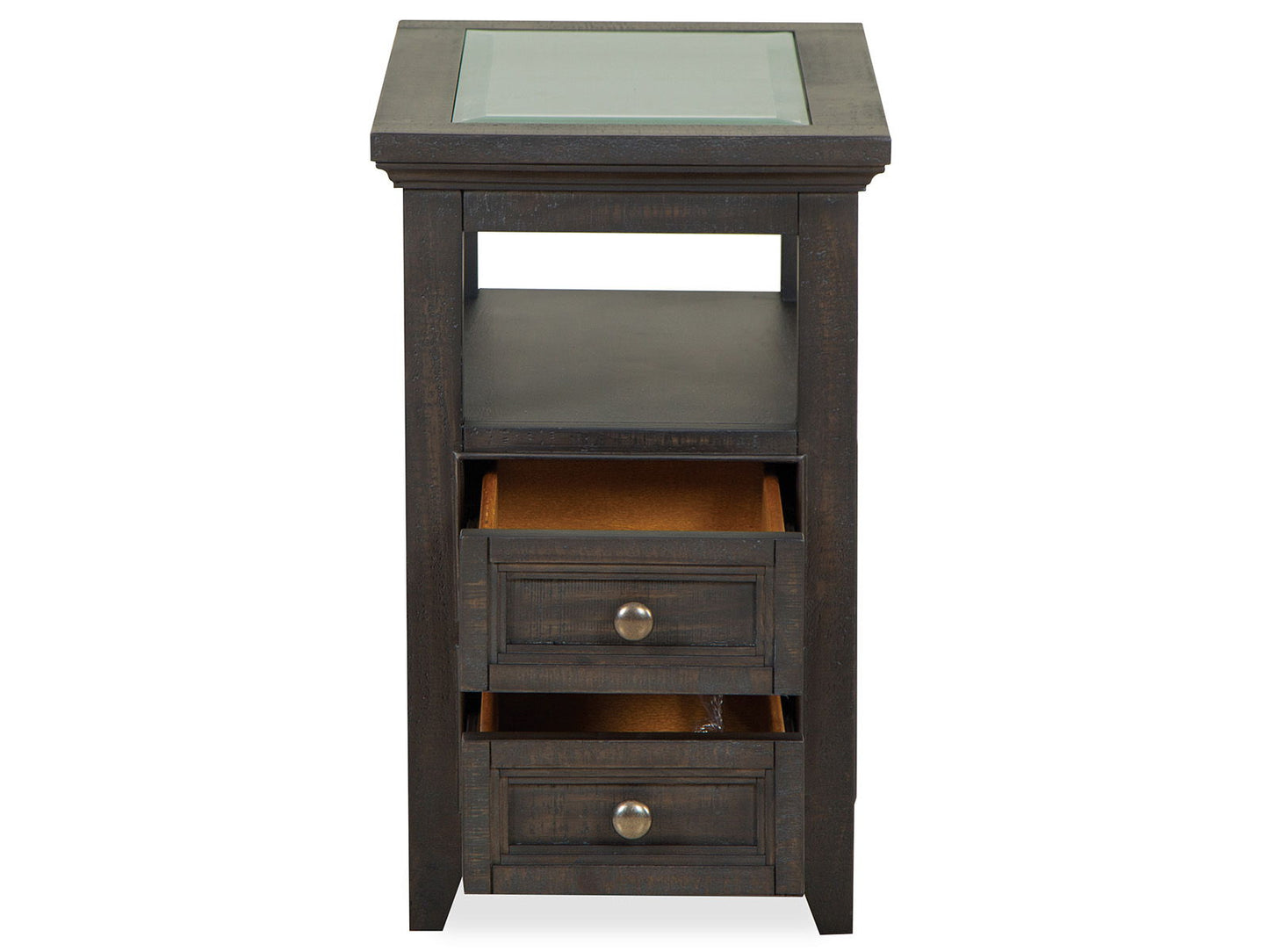 Westley Falls - Chairside End Table - Graphite