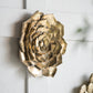 D10x1.4" Succulent Wall Plaque - 2 Piece