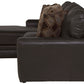 Denali - Italian Leather Match Sectional