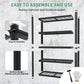 72"H 5-Tier Adjustable Heavy Duty Shelving Rack