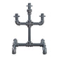 Brantley - Candle Holder - Sandy Gray