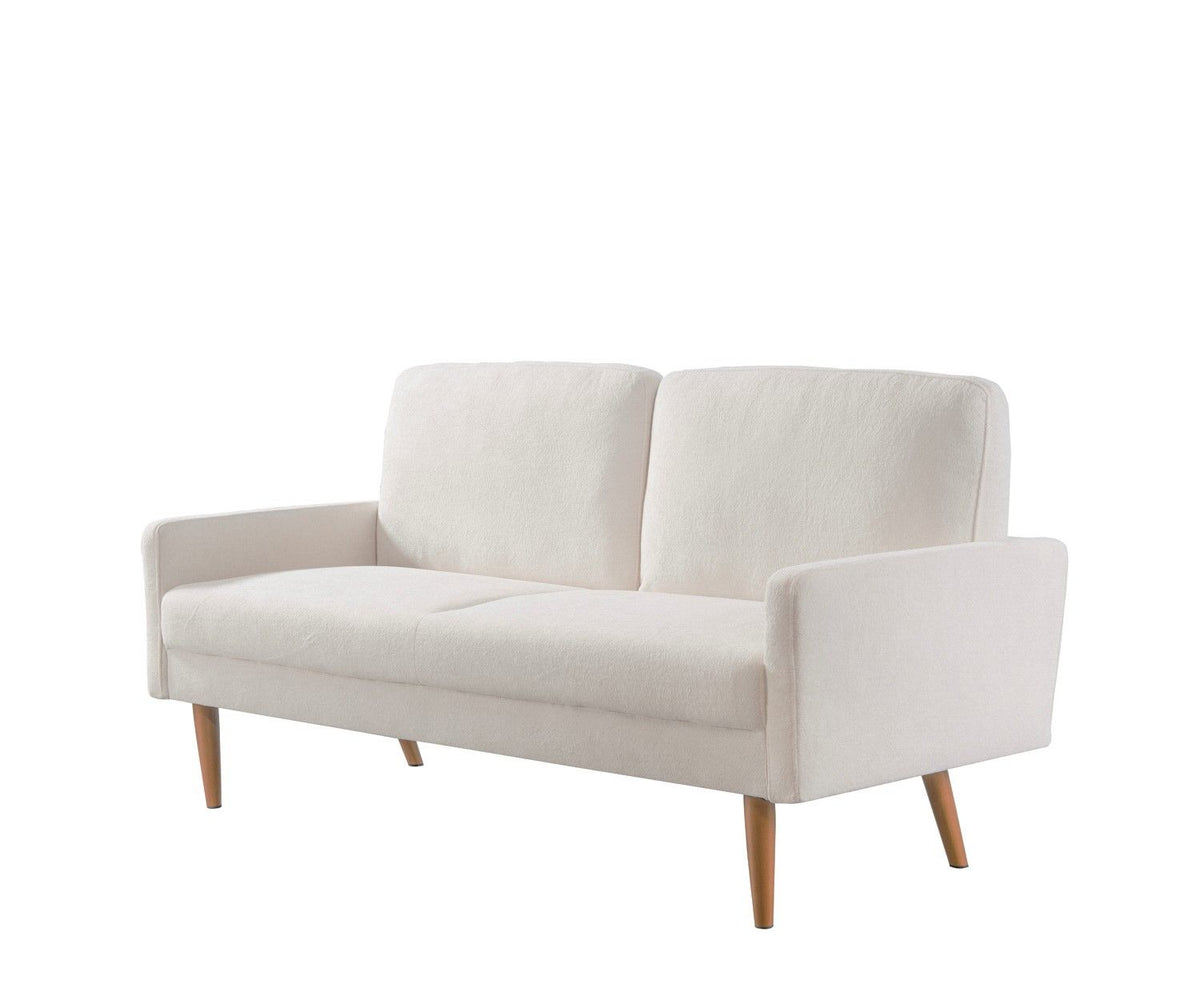 Sofa, European Style With Sleek Design, Modern & Vintage Flair, Upholstered 3 Seater Couch - view 5