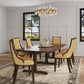 Fifth Avenue Wood Upholstered Dining Chair in Antique