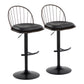 Adjustable Height Barstool with Swivel