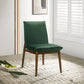 Monza Dark Velvet Dining Chair (Set of 2)
