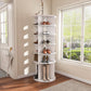 Rotating Shoe Rack Tower, 6-Tier Spinning Shoe Rack