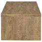 Brianna Mango 2-Piece Rectangular Coffee and End Table Set