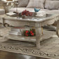 Chelmsford Clear Glass Coffee Table - Taupe