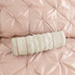7 Piece Tufted Comforter Set Blush Cal King