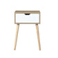 Mid-Century Modern Side Table with Drawer