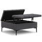 Laura Lift Top Storage Ottoman