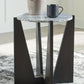 Tellrich - Accent Table - Black / White