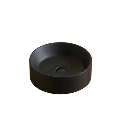 JINBO 16'' Bathroom Round Solid Surface Basin
